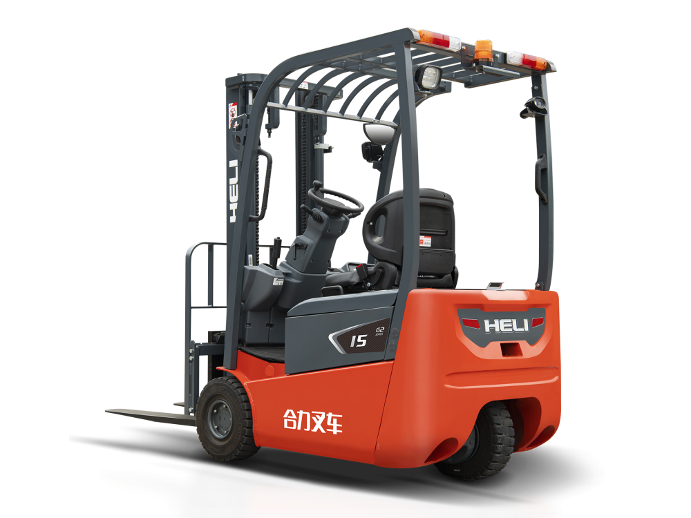 G2系列1.3-1.5吨后驱三支点蓄电池平衡重式叉车